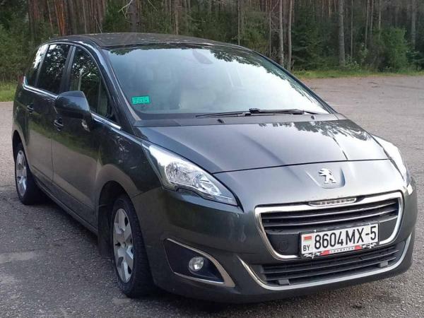 Peugeot 5008, 2016 год выпуска с двигателем Дизель, 45 292 BYN в г. Мядель