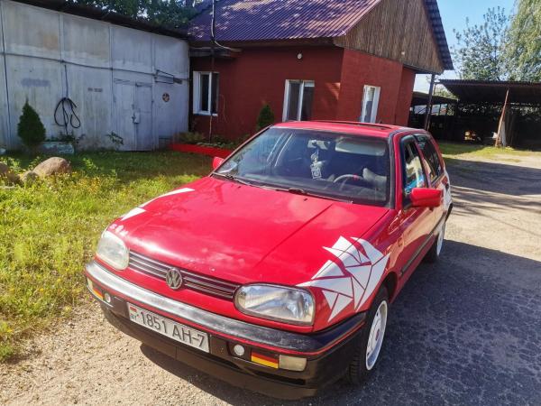 Volkswagen Golf, 1994 год выпуска с двигателем Бензин, 5 593 BYN в г. Минск