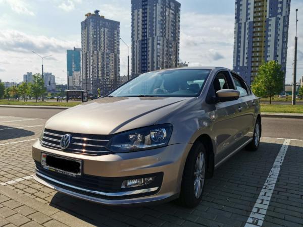 Volkswagen Polo, 2016 год выпуска с двигателем Бензин, 37 238 BYN в г. Минск