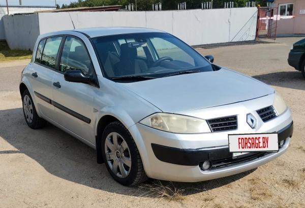 Renault Megane, 2005 год выпуска с двигателем Бензин, 14 584 BYN в г. Минск