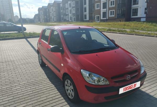 Hyundai Getz, 2008 год выпуска с двигателем Бензин, 12 999 BYN в г. Минск