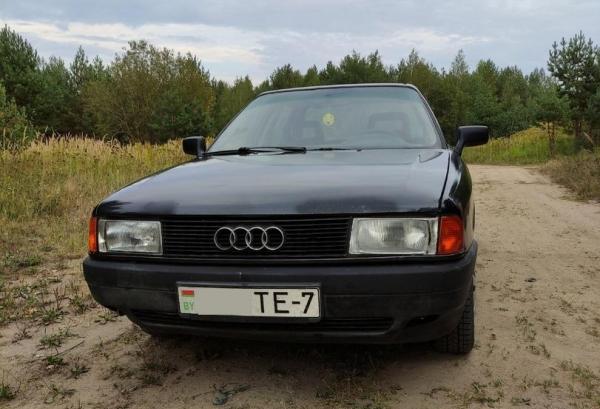 Audi 80, 1987 год выпуска с двигателем Дизель, 10 104 BYN в г. Минск