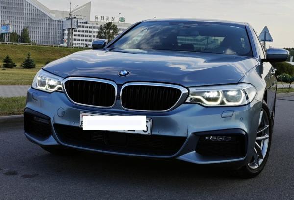 BMW 5 серия, 2019 год выпуска с двигателем Бензин, 140 329 BYN в г. Минск