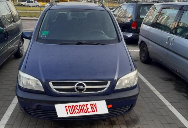 Opel Zafira, 2003 год выпуска с двигателем Дизель, 14 999 BYN в г. Минск