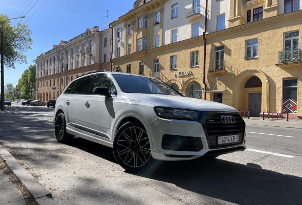 Audi Q7, 2016 год выпуска с двигателем Бензин, 135 630 BYN в г. Минск