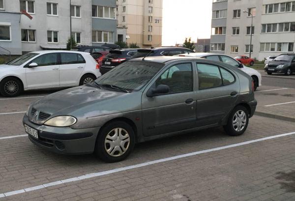 Renault Megane, 1999 год выпуска с двигателем Бензин, 6 430 BYN в г. Минск