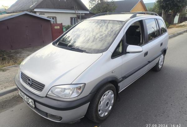 Opel Zafira, 2001 год выпуска с двигателем Бензин, 17 014 BYN в г. Бобруйск