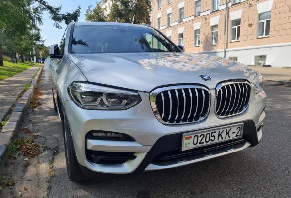 BMW X3, 2019 год выпуска с двигателем Бензин, 105 291 BYN в г. Витебск