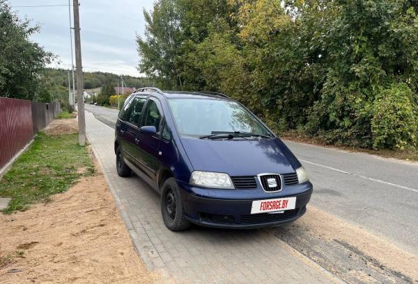 Seat Alhambra, 2001 год выпуска с двигателем Дизель, 21 676 BYN в г. Логойск