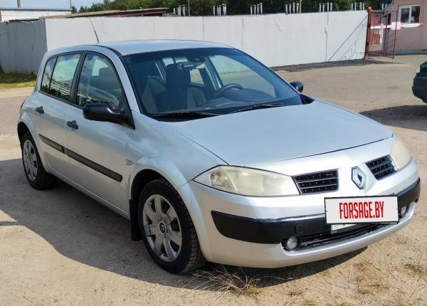 Renault Megane, 2005 год выпуска с двигателем Бензин, 14 584 BYN в г. Минск