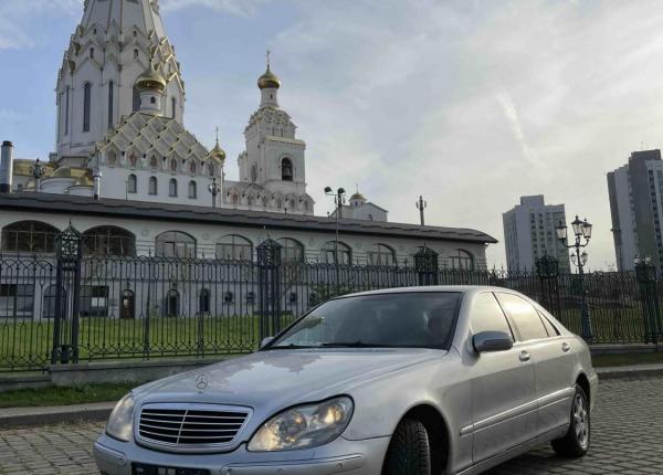 Mercedes-Benz S-класс, 1999 год выпуска с двигателем Дизель, 18 456 BYN в г. Минск