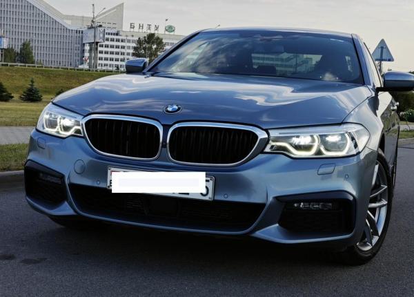 BMW 5 серия, 2019 год выпуска с двигателем Бензин, 140 329 BYN в г. Минск