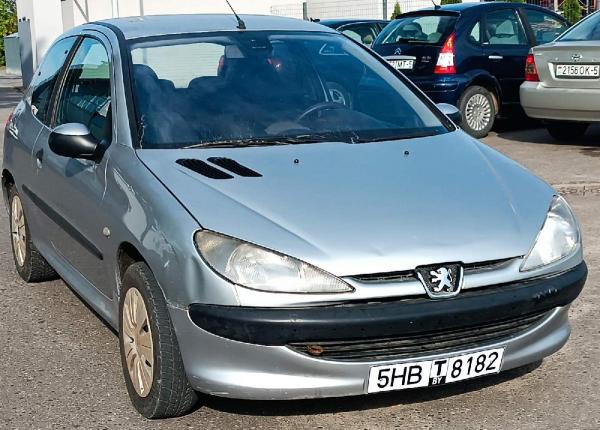 Peugeot 206, 2001 год выпуска с двигателем Бензин, 6 137 BYN в г. Молодечно