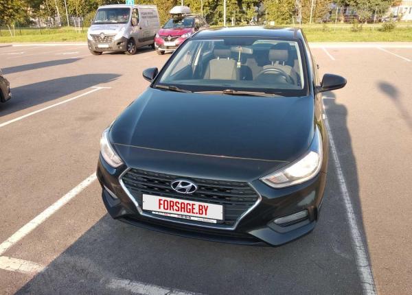 Hyundai Accent, 2018 год выпуска с двигателем Бензин, 44 826 BYN в г. Минск