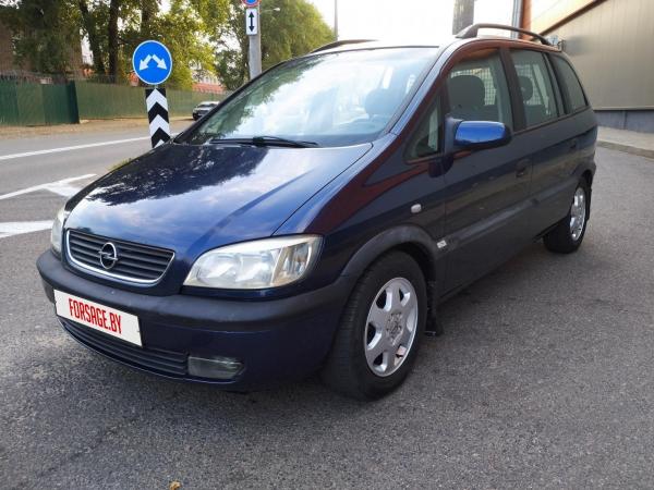 Opel Zafira, 2001 год выпуска с двигателем Бензин, 16 395 BYN в г. Минск