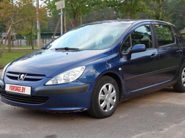 Peugeot 307, 2003 год выпуска с двигателем Бензин, 10 346 BYN в г. Вилейка