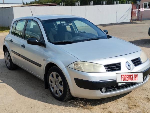 Renault Megane, 2005 год выпуска с двигателем Бензин, 14 584 BYN в г. Минск