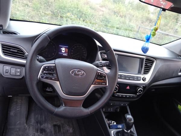 Hyundai Accent, 2018 год выпуска с двигателем Газ/бензин, 44 387 BYN в г. Минск