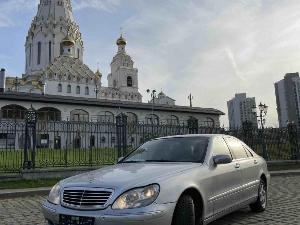 Mercedes-Benz S-класс, 1999 год выпуска с двигателем Дизель, 18 456 BYN в г. Минск