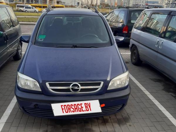 Opel Zafira, 2003 год выпуска с двигателем Дизель, 14 999 BYN в г. Минск