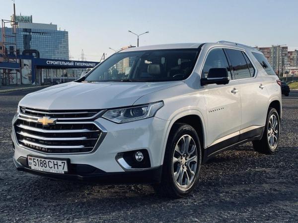 Chevrolet Traverse, 2019 год выпуска с двигателем Бензин, 118 078 BYN в г. Минск