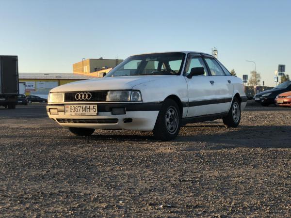 Audi 80, 1989 год выпуска с двигателем Бензин, 3 536 BYN в г. Минск