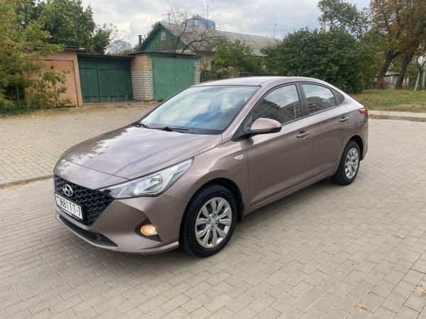 Hyundai Accent, 2021 год выпуска с двигателем Бензин, 54 305 BYN в г. Минск