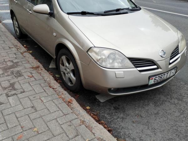 Nissan Primera, 2002 год выпуска с двигателем Бензин, 11 235 BYN в г. Минск