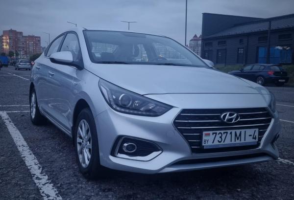 Hyundai Accent, 2018 год выпуска с двигателем Бензин, 47 482 BYN в г. Минск