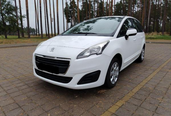 Peugeot 5008, 2014 год выпуска с двигателем Бензин, 40 002 BYN в г. Борисов