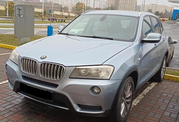 BMW X3, 2011 год выпуска с двигателем Бензин, 58 595 BYN в г. Минск