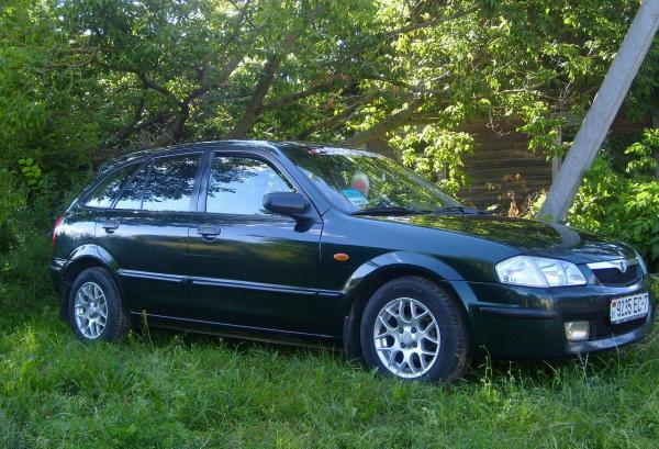 Mazda 323, 1999 год выпуска с двигателем Бензин, 8 088 BYN в г. Минск