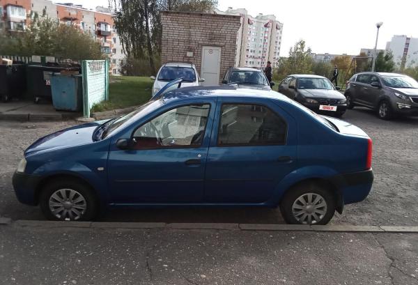 Renault Logan, 2007 год выпуска с двигателем Бензин, 10 506 BYN в г. Барановичи