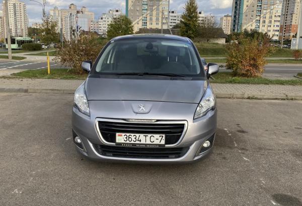 Peugeot 5008, 2015 год выпуска с двигателем Дизель, 43 782 BYN в г. Минск