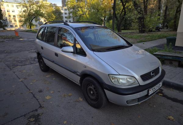 Opel Zafira, 2001 год выпуска с двигателем Дизель, 11 592 BYN в г. Минск