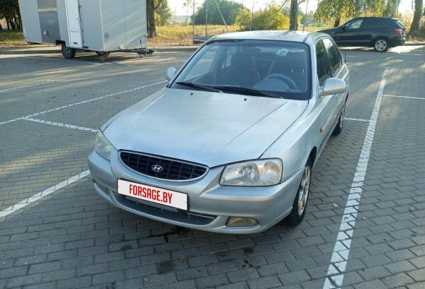 Hyundai Accent, 2002 год выпуска с двигателем Бензин, 8 566 BYN в г. Минск