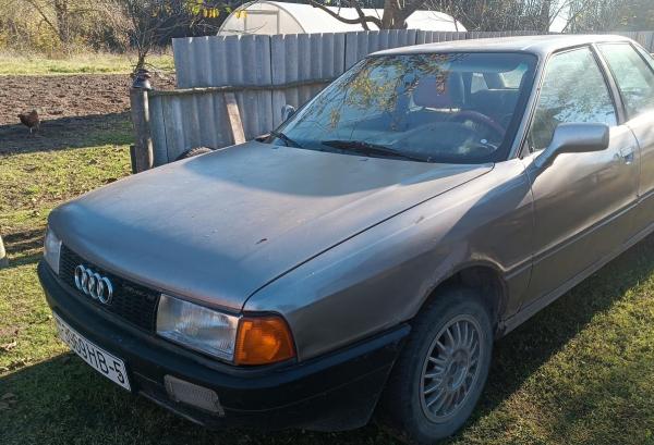 Audi 80, 1987 год выпуска с двигателем Бензин, 3 289 BYN в г. Мядель