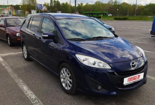 Mazda 5, 2013 год выпуска с двигателем Дизель, 37 283 BYN в г. Гомель