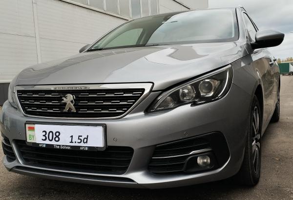 Peugeot 308, 2019 год выпуска с двигателем Дизель, 44 225 BYN в г. Минск