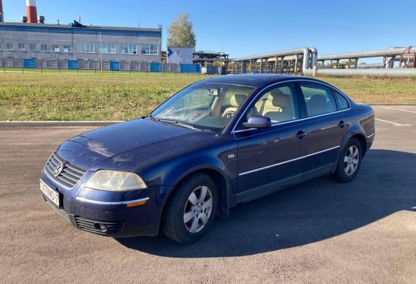 Volkswagen Passat, 2002 год выпуска с двигателем Бензин, 13 606 BYN в г. Минск