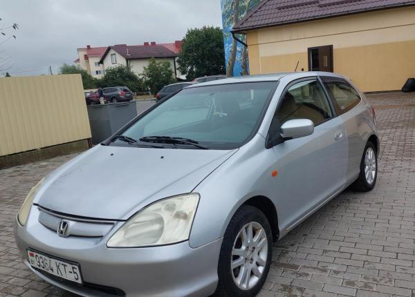 Honda Civic, 2002 год выпуска с двигателем Бензин, 10 894 BYN в г. Минск