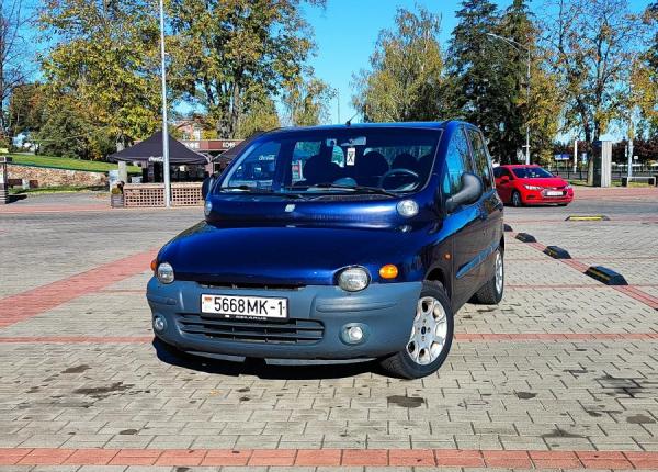 Fiat Multipla, 2000 год выпуска с двигателем Газ/бензин, 8 942 BYN в г. Брест