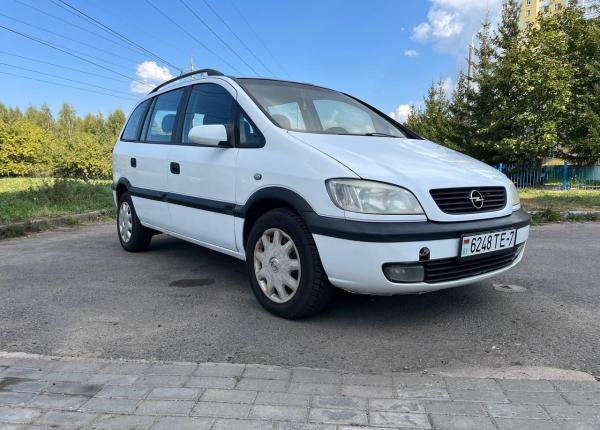 Opel Zafira, 2002 год выпуска с двигателем Дизель, 10 951 BYN в г. Минск