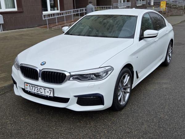 BMW 5 серия, 2019 год выпуска с двигателем Бензин, 154 800 BYN в г. Минск