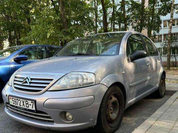 Citroen C3, 2002 год выпуска с двигателем Бензин, 11 592 BYN в г. Минск