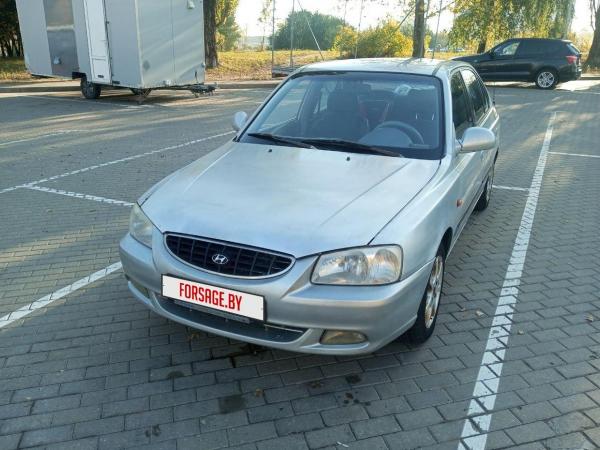 Hyundai Accent, 2002 год выпуска с двигателем Бензин, 8 566 BYN в г. Минск