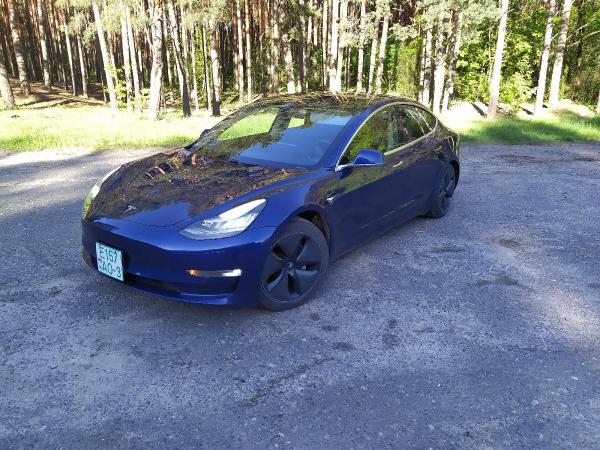 Tesla Model 3, 2019 год выпуска с двигателем Электро, 81 617 BYN в г. Петриков