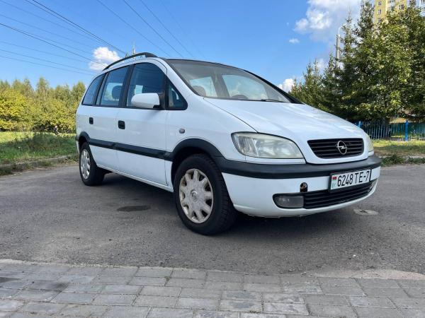 Opel Zafira, 2002 год выпуска с двигателем Дизель, 10 951 BYN в г. Минск