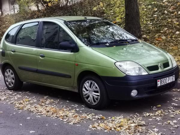 Renault Scenic, 2001 год выпуска с двигателем Бензин, 11 615 BYN в г. Минск