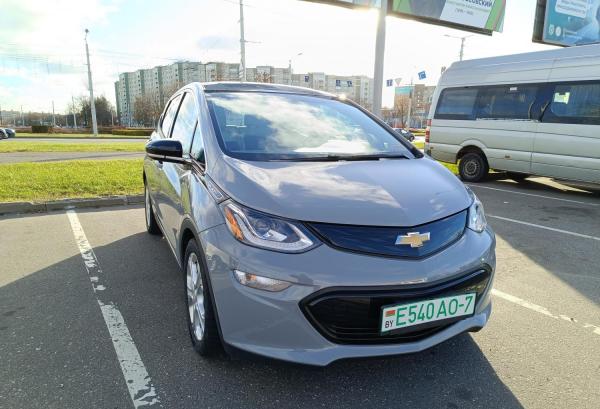 Chevrolet Bolt, 2019 год выпуска с двигателем Электро, 65 992 BYN в г. Минск